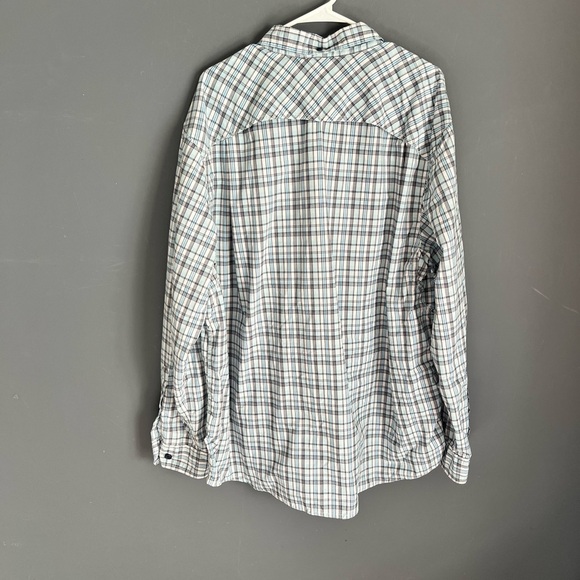 Alaskan Hardgear Shirt Men’s 2XL Tall Plaid Long Sleeve Button Down Relaxed Fit - Picture 5 of 5